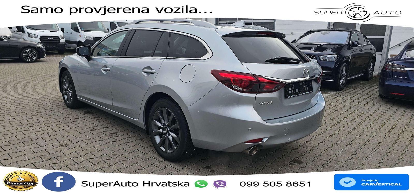 Mazda 6 Sport Combi 2.0 SKYACTIV-G (165 KS) SKYACTIV-Drive LED+GR SJED+ACC