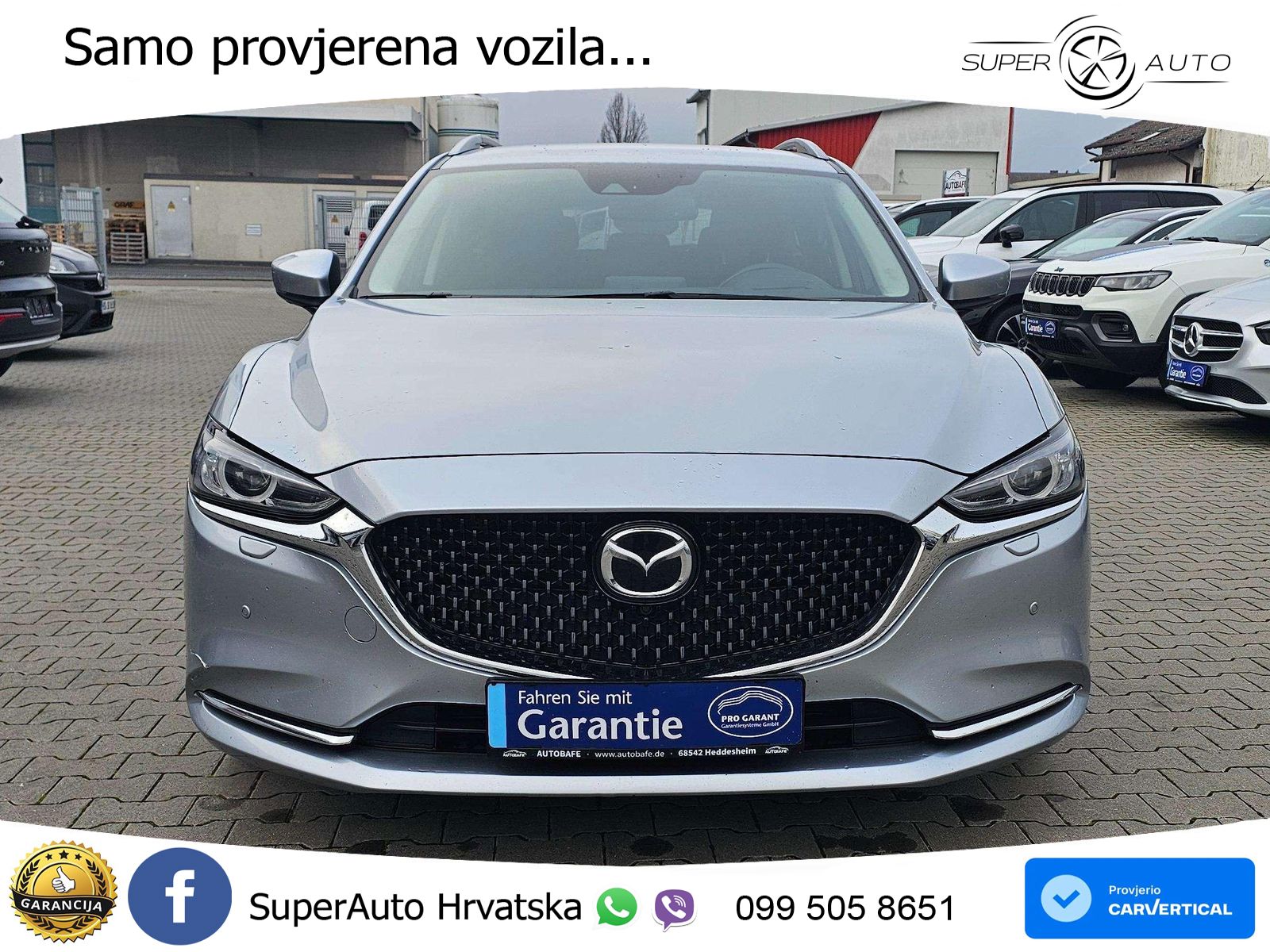 Mazda 6 Sport Combi 2.0 SKYACTIV-G (165 KS) SKYACTIV-Drive LED+GR SJED+ACC
