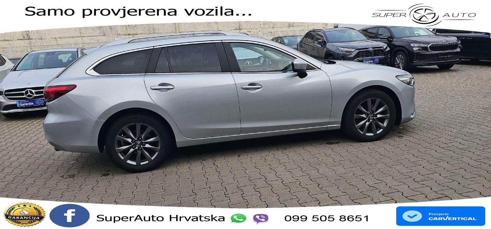 Mazda 6 Sport Combi 2.0 SKYACTIV-G (165 KS) SKYACTIV-Drive LED+GR SJED+ACC