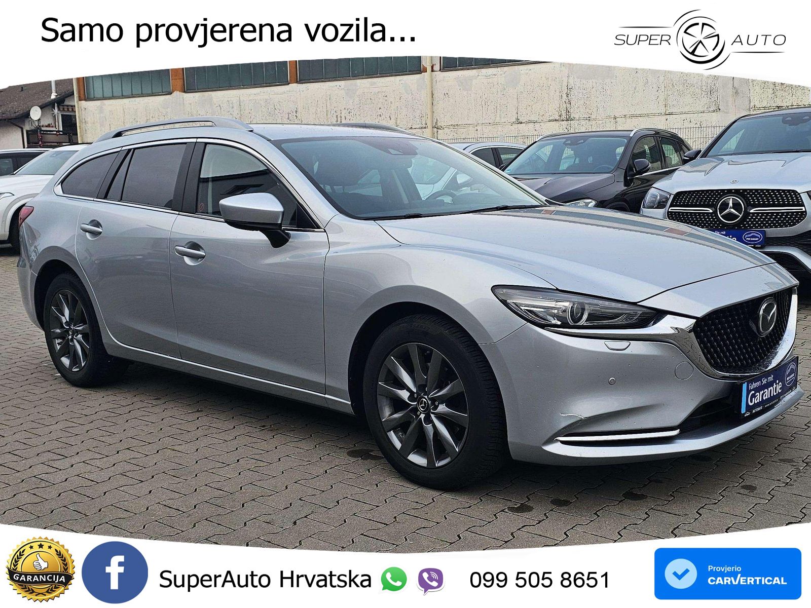 Mazda 6 Sport Combi 2.0 SKYACTIV-G (165 KS) SKYACTIV-Drive LED+GR SJED+ACC