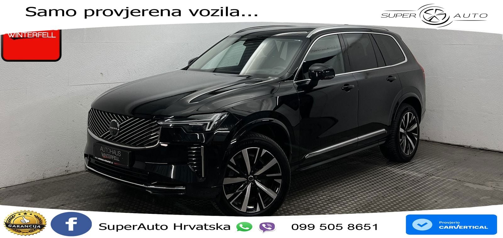 Volvo XC90 2.0 B5 AWD Automatic MATRIX+GR SJED+KAM