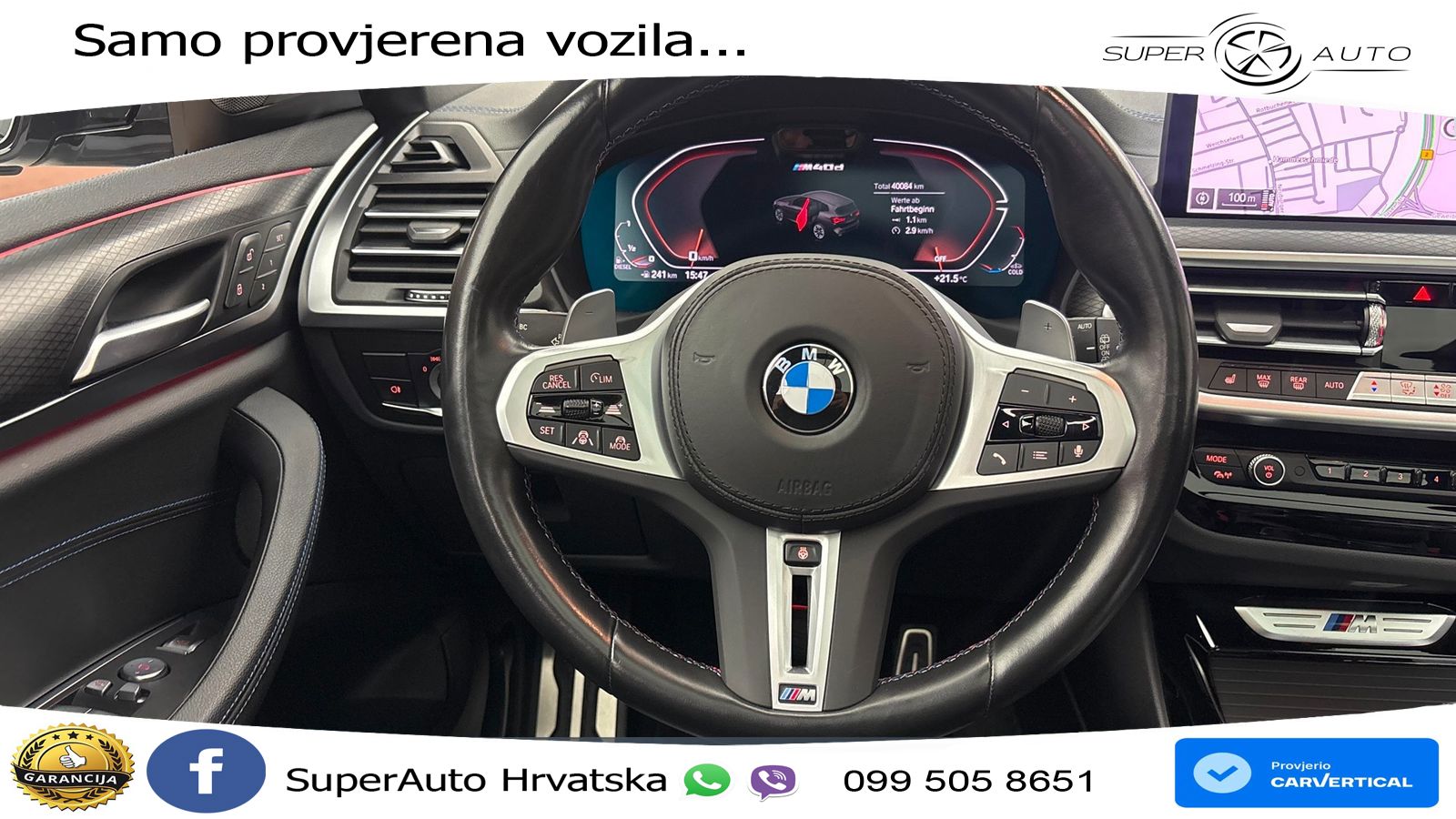 BMW X3 M40d xDrive Steptronic LED+GR SJED+ACC