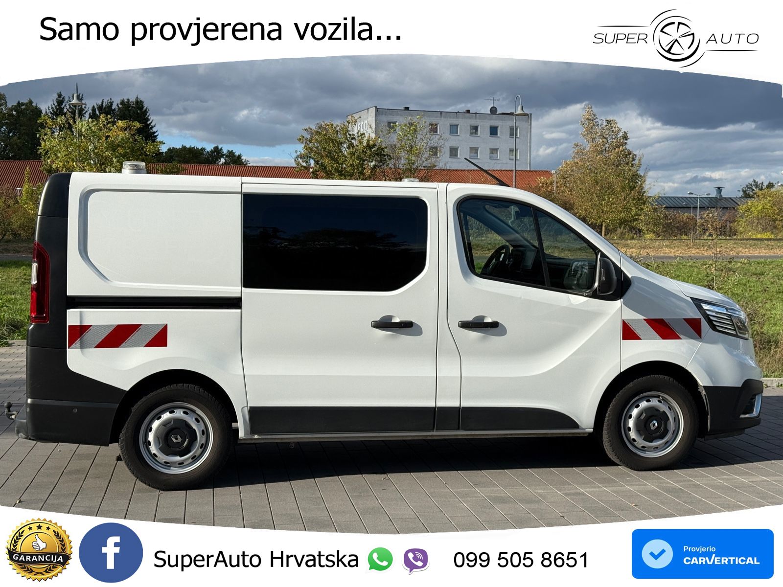 Renault Trafic Werkstattausbau Sortimo AHK Navi 150 KS