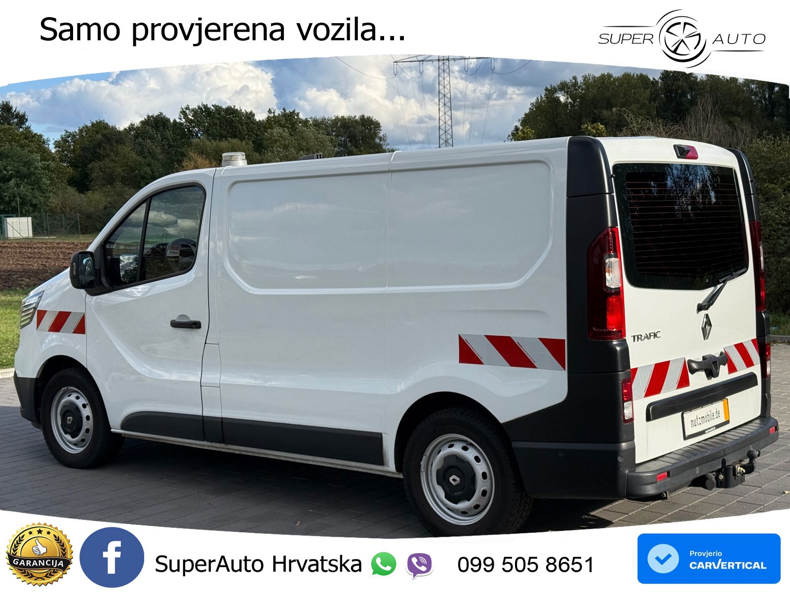 Renault Trafic Werkstattausbau Sortimo AHK Navi 150 KS