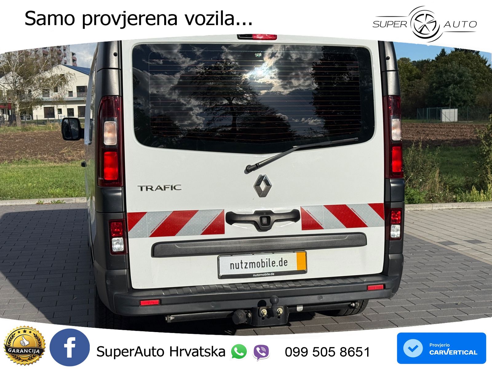 Renault Trafic Werkstattausbau Sortimo AHK Navi 150 KS