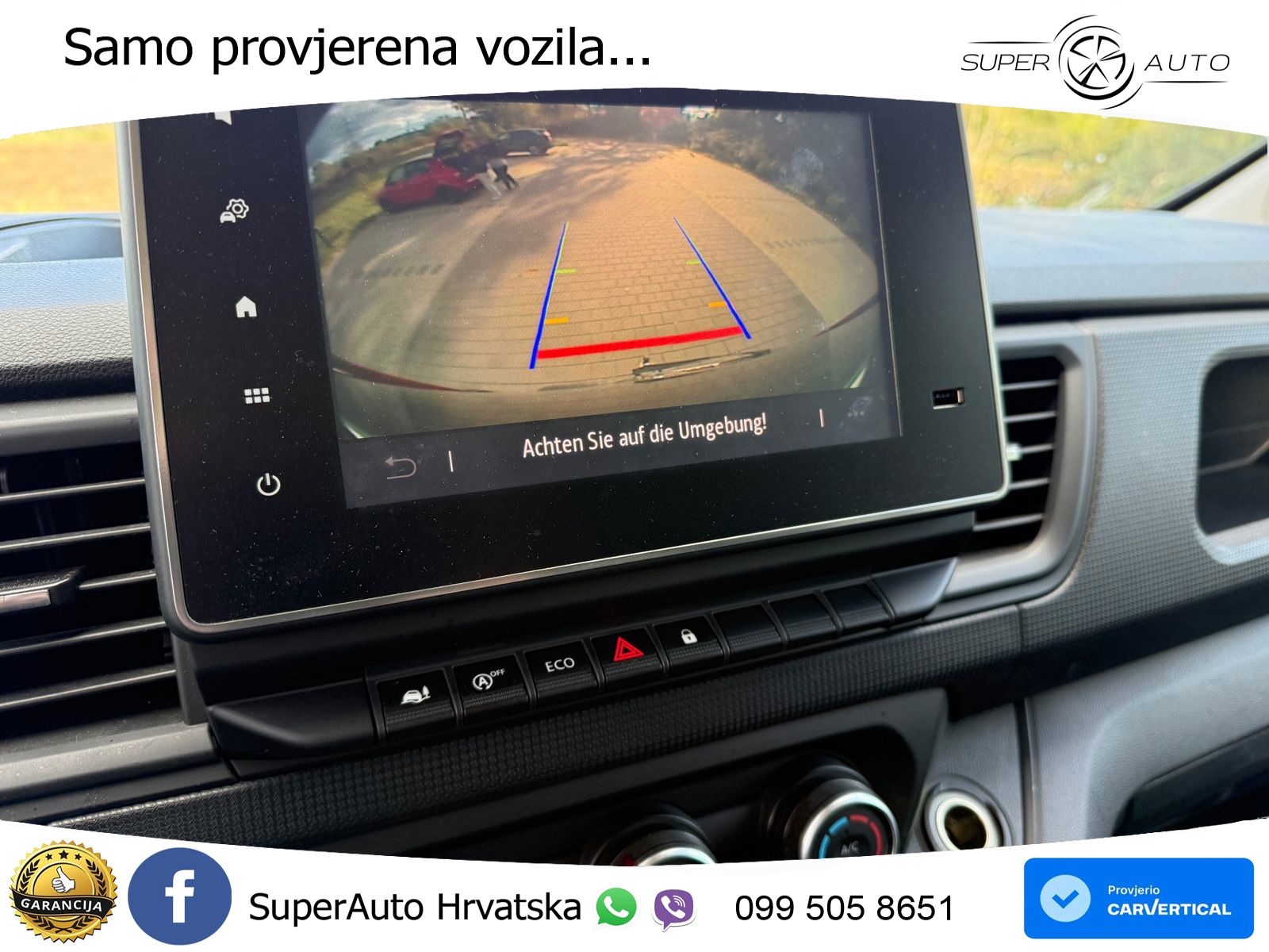 Renault Trafic Werkstattausbau Sortimo AHK Navi 150 KS