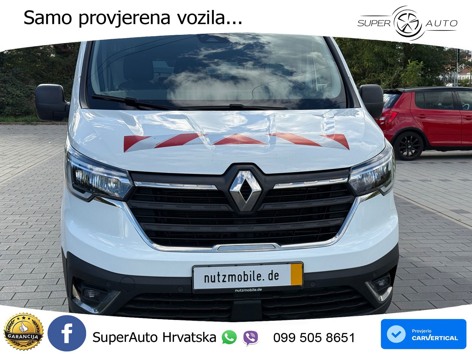 Renault Trafic Werkstattausbau Sortimo AHK Navi 150 KS
