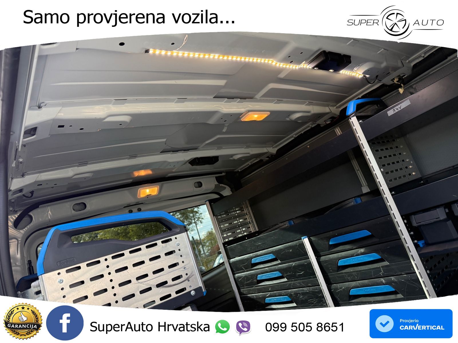 Renault Trafic Werkstattausbau Sortimo AHK Navi 150 KS