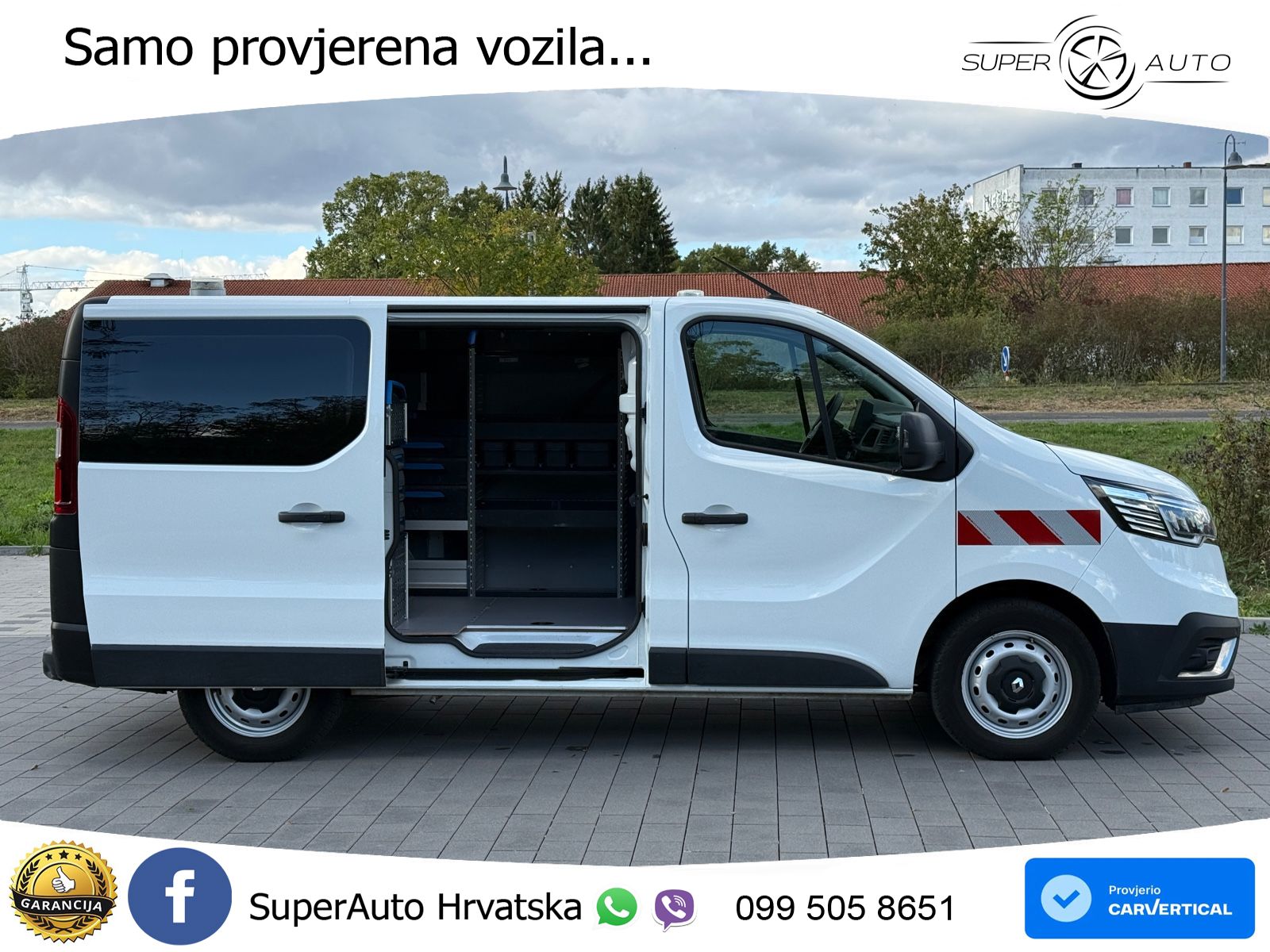 Renault Trafic Werkstattausbau Sortimo AHK Navi 150 KS