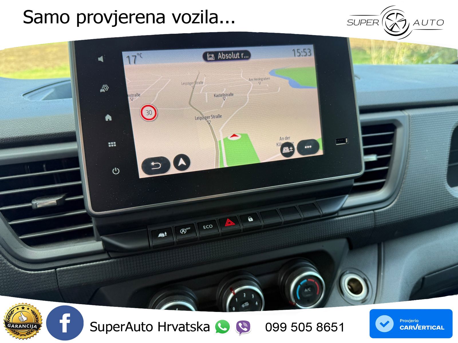 Renault Trafic Werkstattausbau Sortimo AHK Navi 150 KS