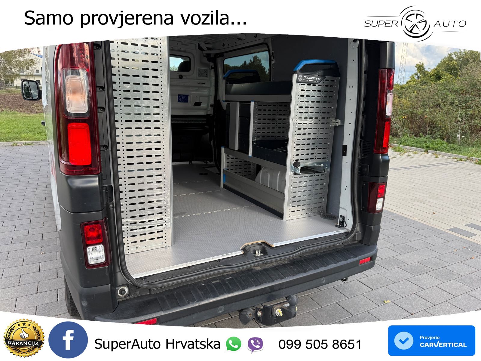 Renault Trafic Werkstattausbau Sortimo AHK Navi 150 KS