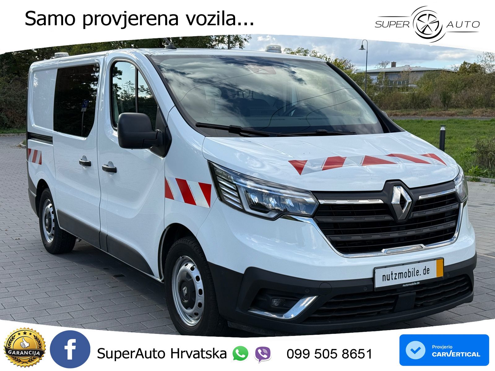 Renault Trafic Werkstattausbau Sortimo AHK Navi 150 KS