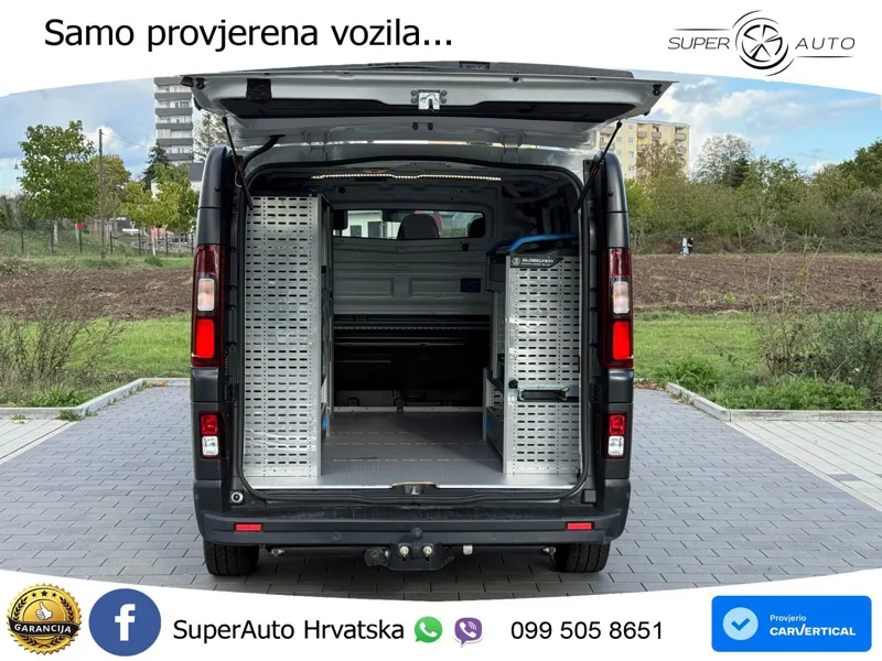 Renault Trafic Werkstattausbau Sortimo AHK Navi 150 KS