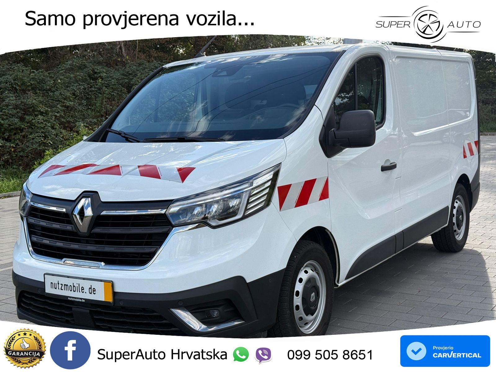 Renault Trafic Werkstattausbau Sortimo AHK Navi 150 KS