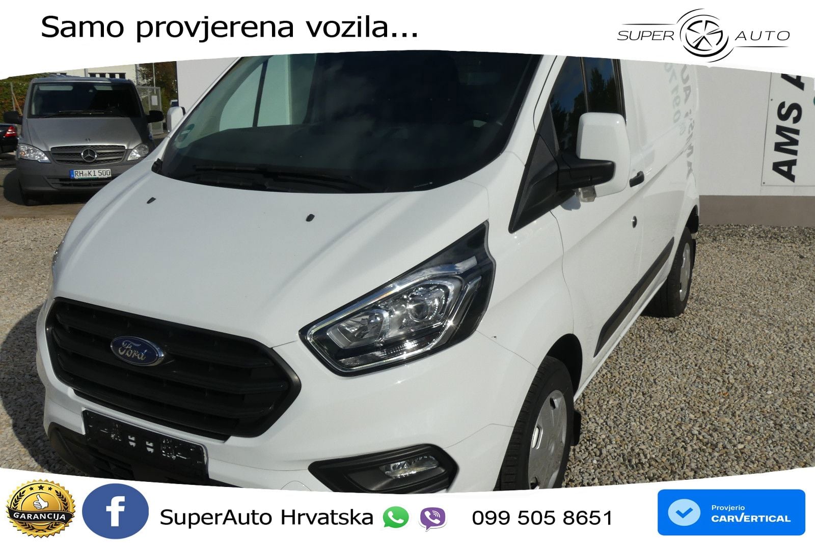 Ford Transit Custom L1 3-Sitze wenig km 1.Hand 105 KS