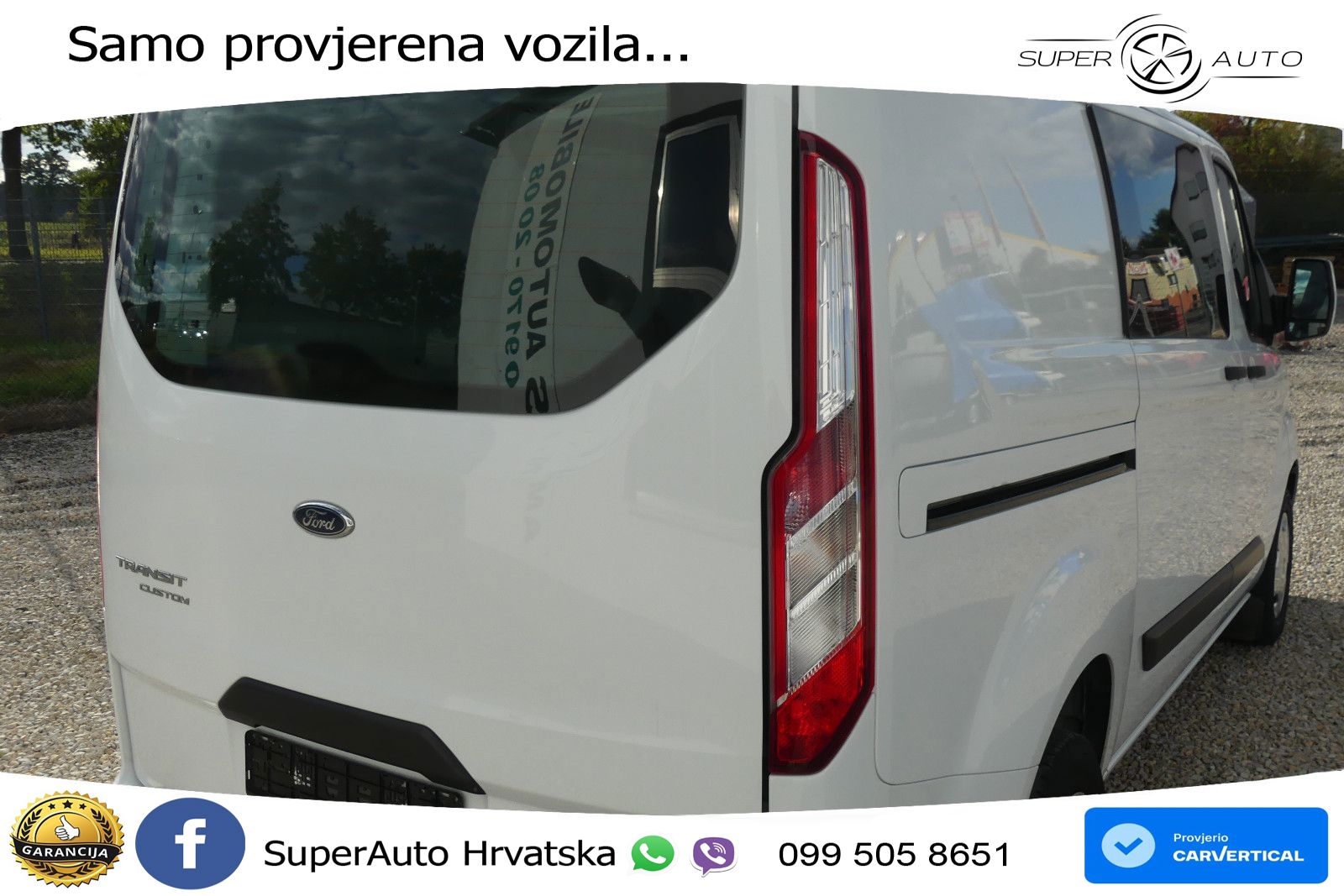 Ford Transit Custom L1 3-Sitze wenig km 1.Hand 105 KS