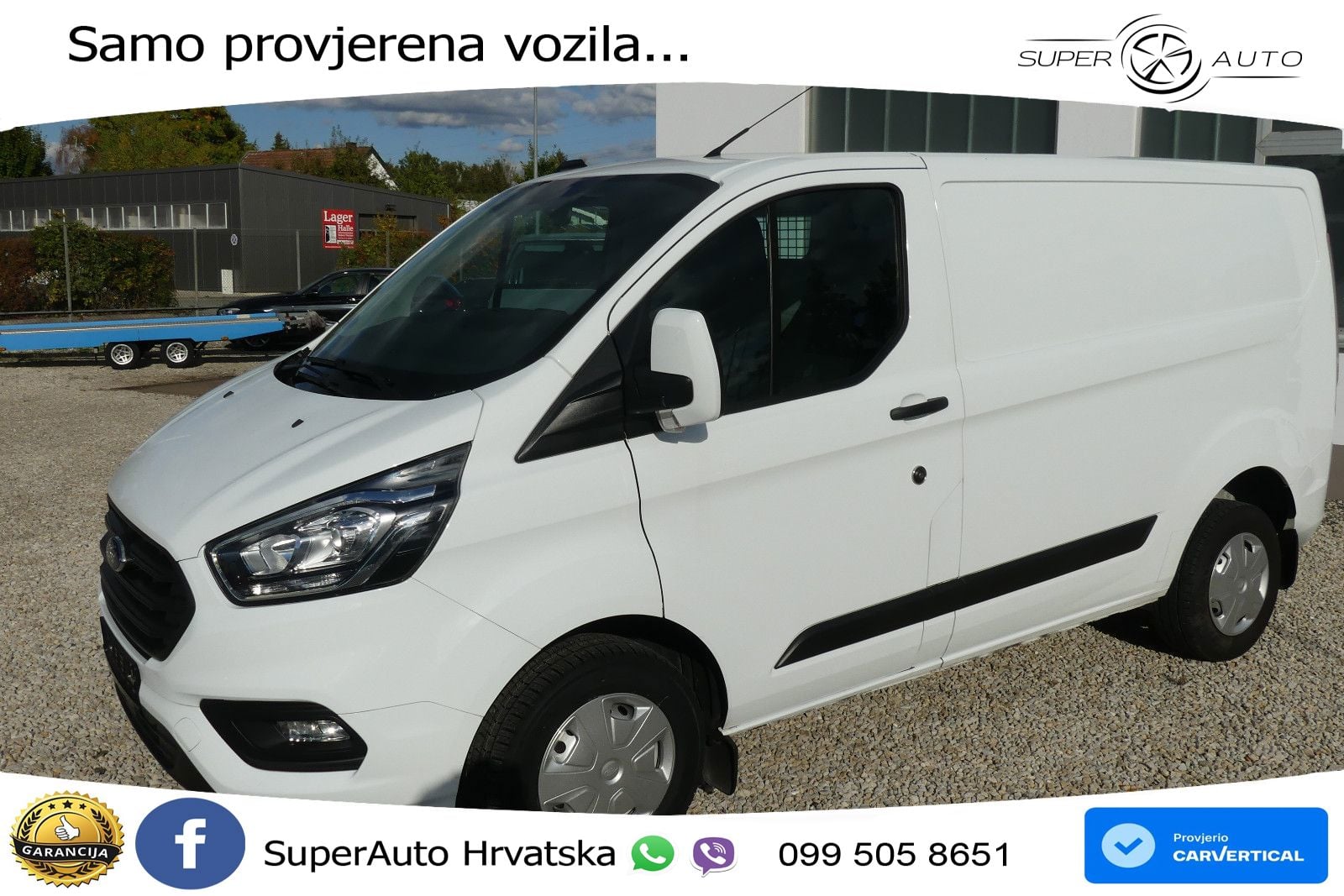 Ford Transit Custom L1 3-Sitze wenig km 1.Hand 105 KS