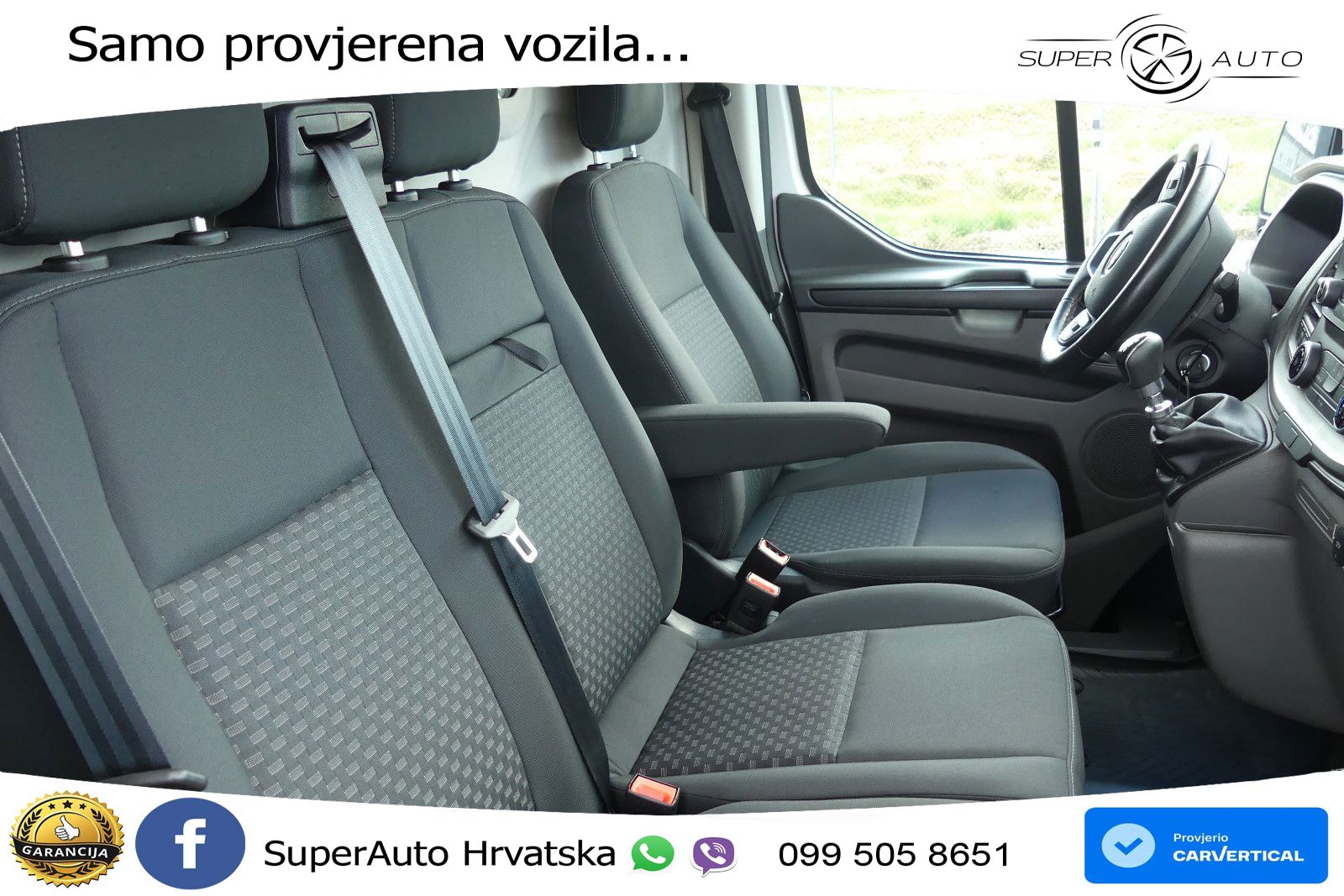 Ford Transit Custom L1 3-Sitze wenig km 1.Hand 105 KS