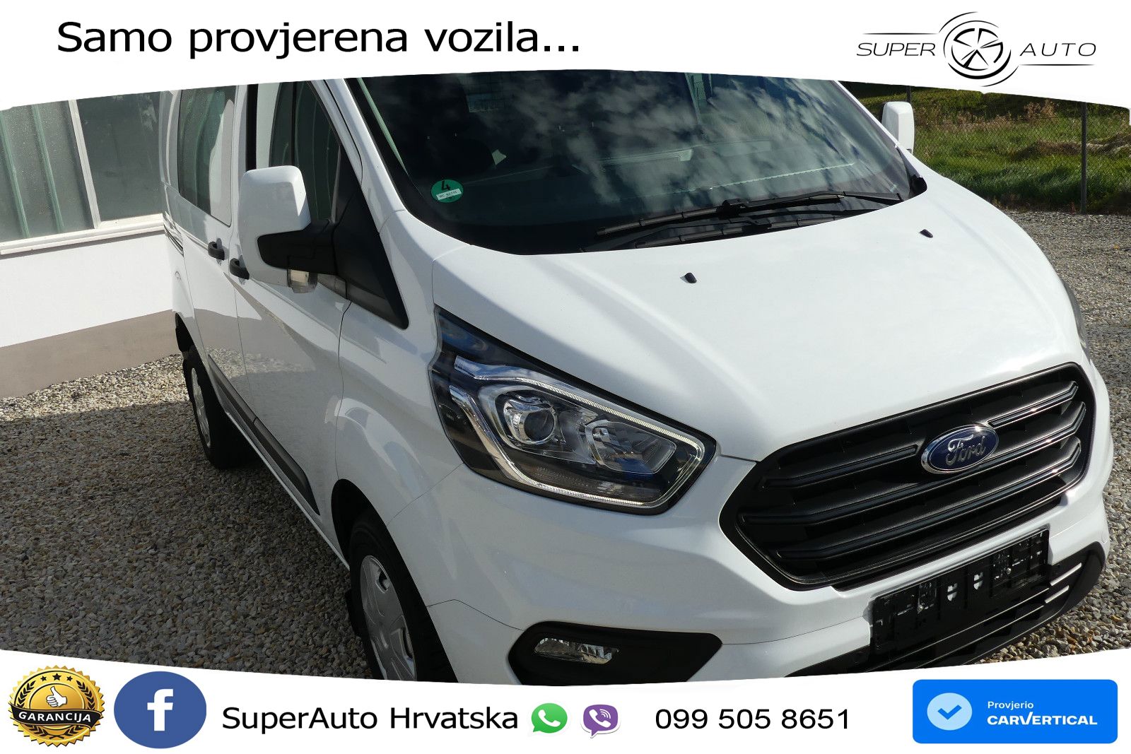Ford Transit Custom L1 3-Sitze wenig km 1.Hand 105 KS