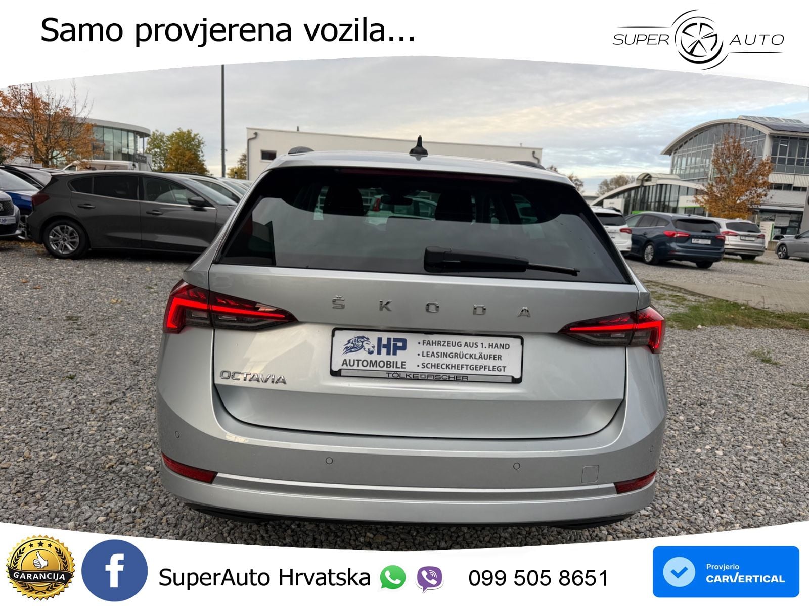 Škoda Octavia Combi 2.0 TDI (150 KS) DSG LED+GR SJED+ACC