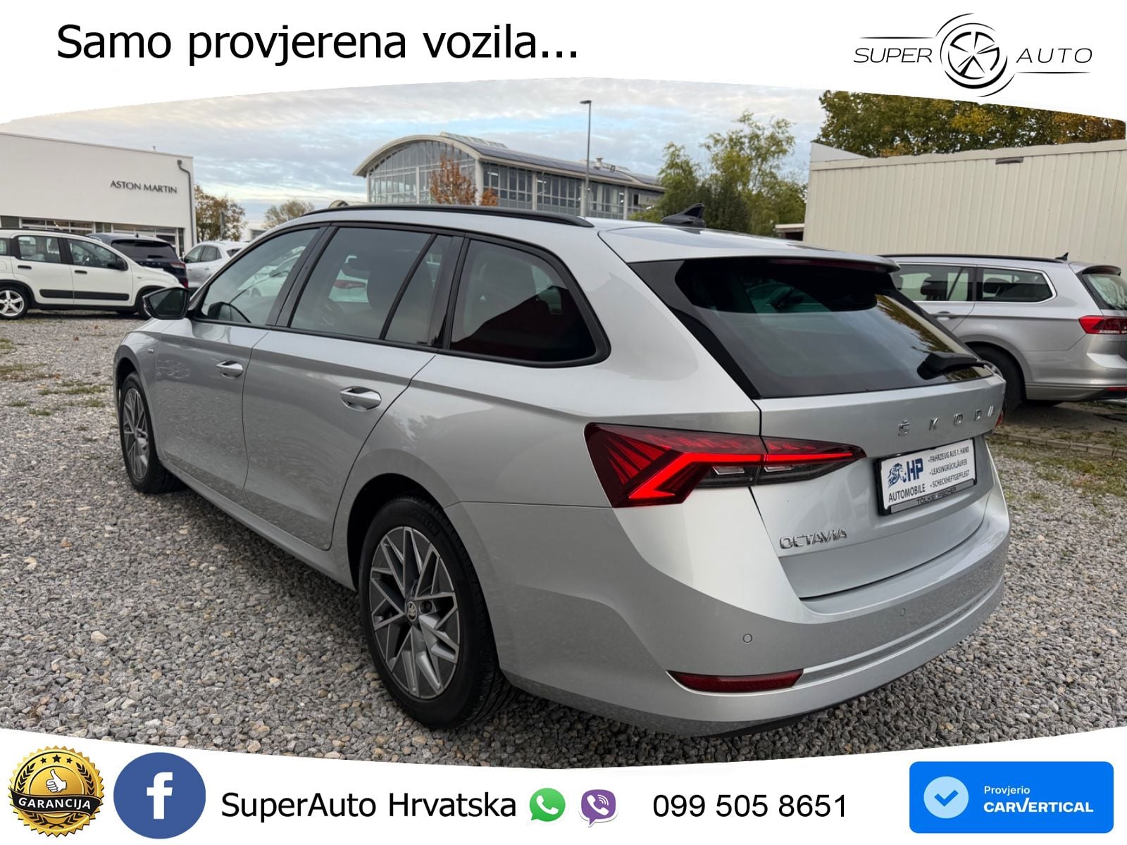 Škoda Octavia Combi 2.0 TDI (150 KS) DSG LED+GR SJED+ACC