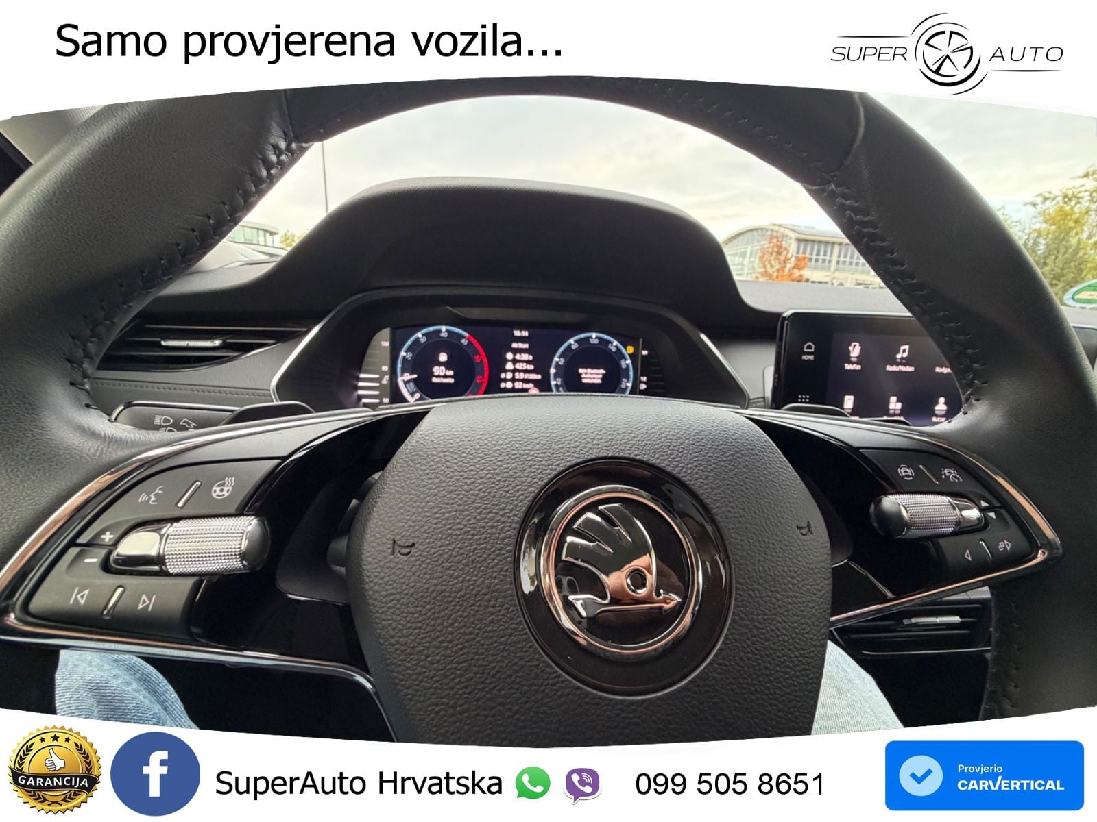 Škoda Octavia Combi 2.0 TDI (150 KS) DSG LED+GR SJED+ACC