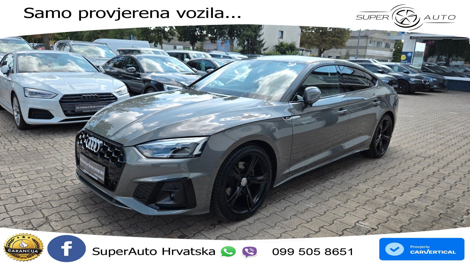 Audi A5 Sportback  40 TFSI (204 KS) S tronic S line LED+GR SJED+ACC