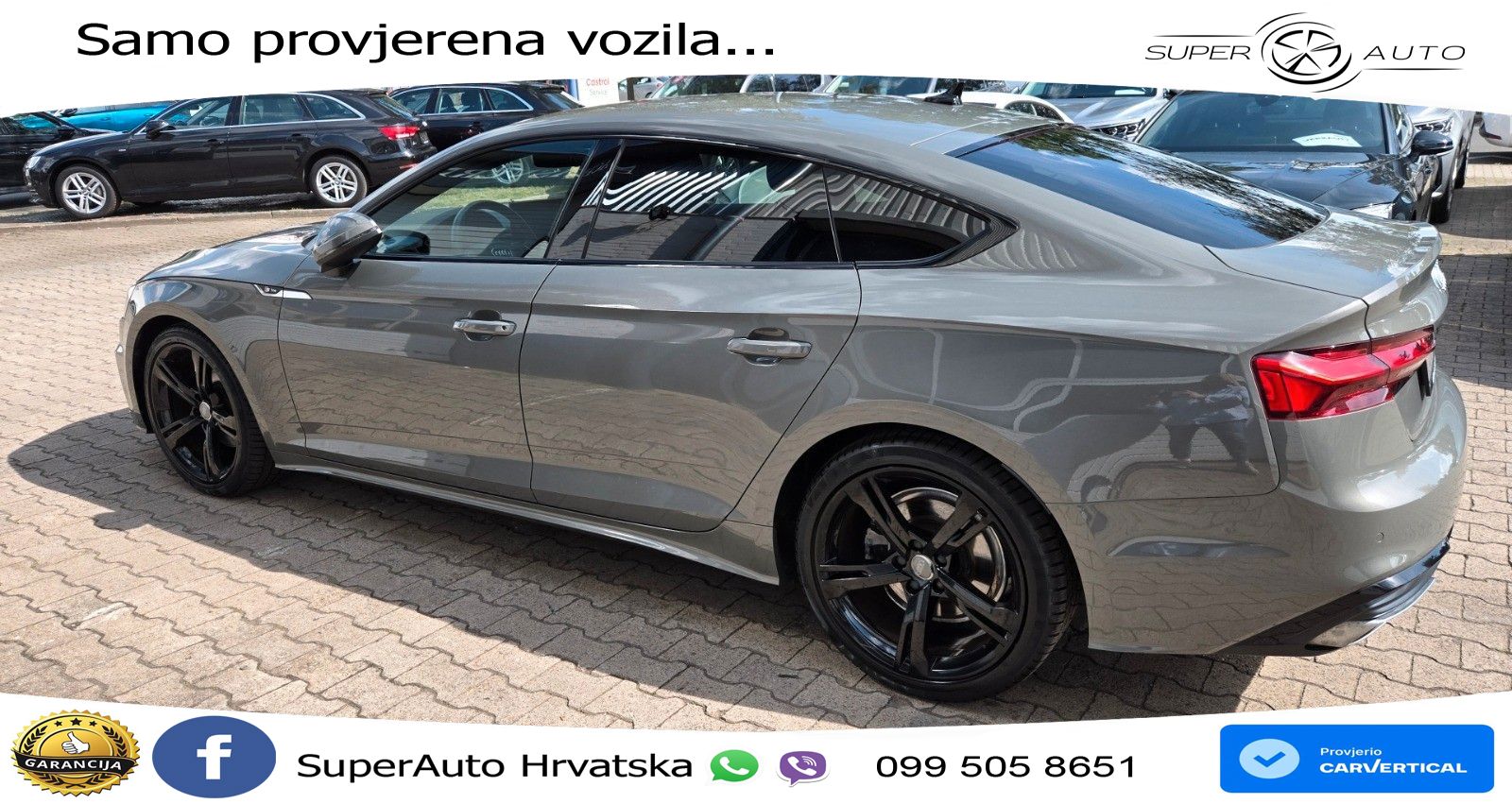 Audi A5 Sportback  40 TFSI (204 KS) S tronic S line LED+GR SJED+ACC