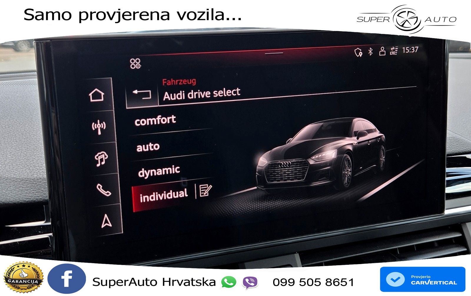Audi A5 Sportback  40 TFSI (204 KS) S tronic S line LED+GR SJED+ACC