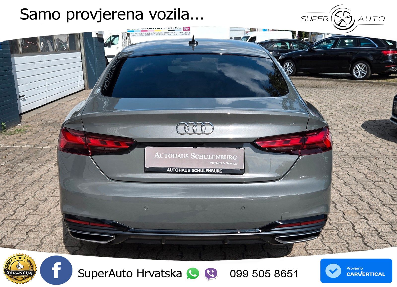 Audi A5 Sportback  40 TFSI (204 KS) S tronic S line LED+GR SJED+ACC