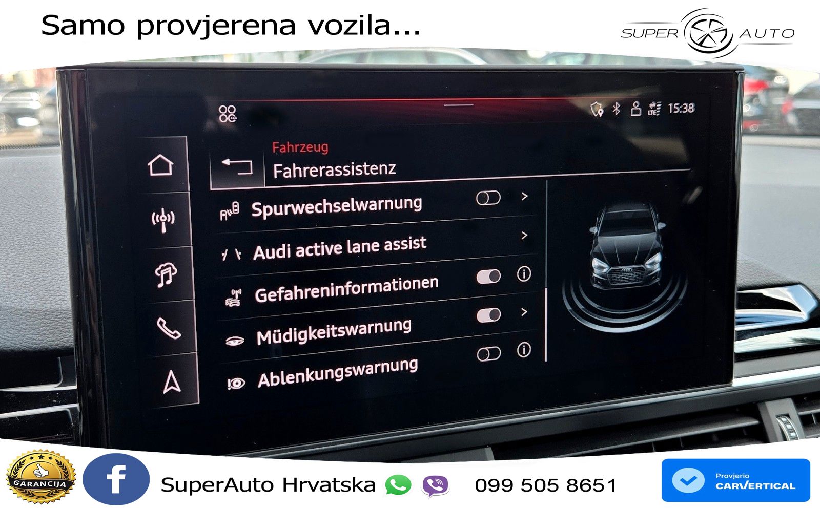Audi A5 Sportback  40 TFSI (204 KS) S tronic S line LED+GR SJED+ACC