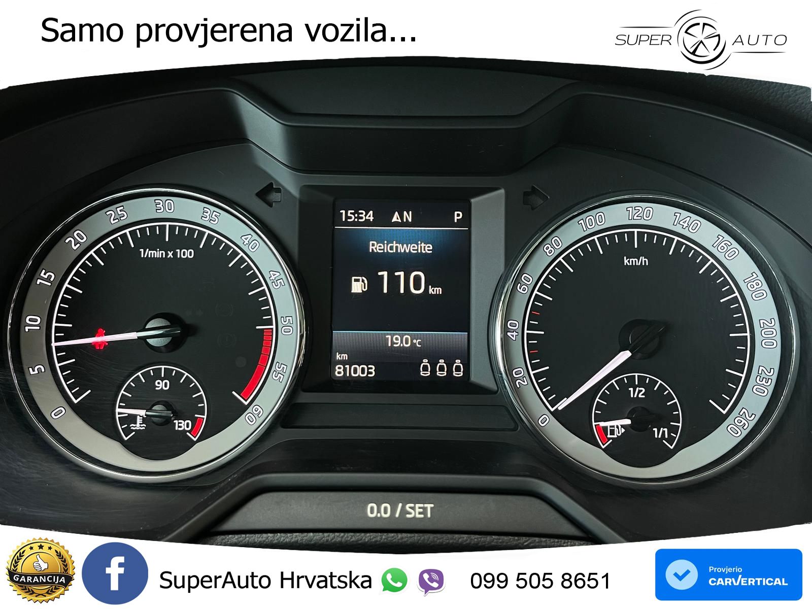 Škoda Octavia Combi 2.0 TDI (150 KS) DSG LED+GR SJED+ACC