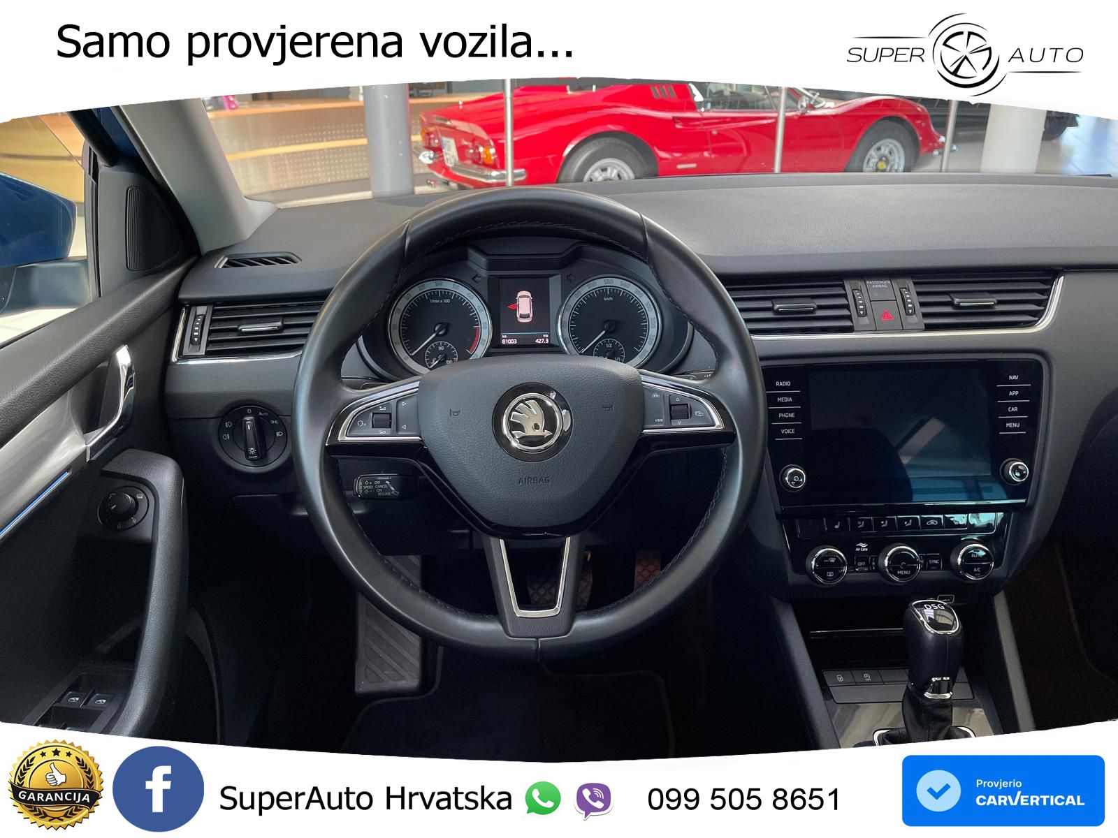 Škoda Octavia Combi 2.0 TDI (150 KS) DSG LED+GR SJED+ACC