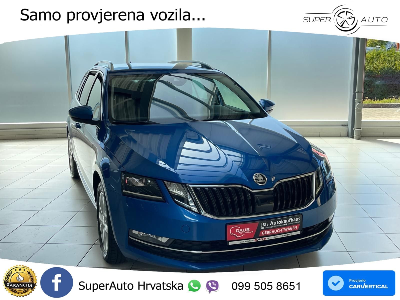 Škoda Octavia Combi 2.0 TDI (150 KS) DSG LED+GR SJED+ACC