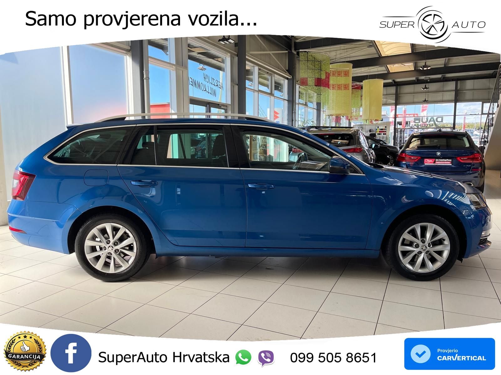 Škoda Octavia Combi 2.0 TDI (150 KS) DSG LED+GR SJED+ACC
