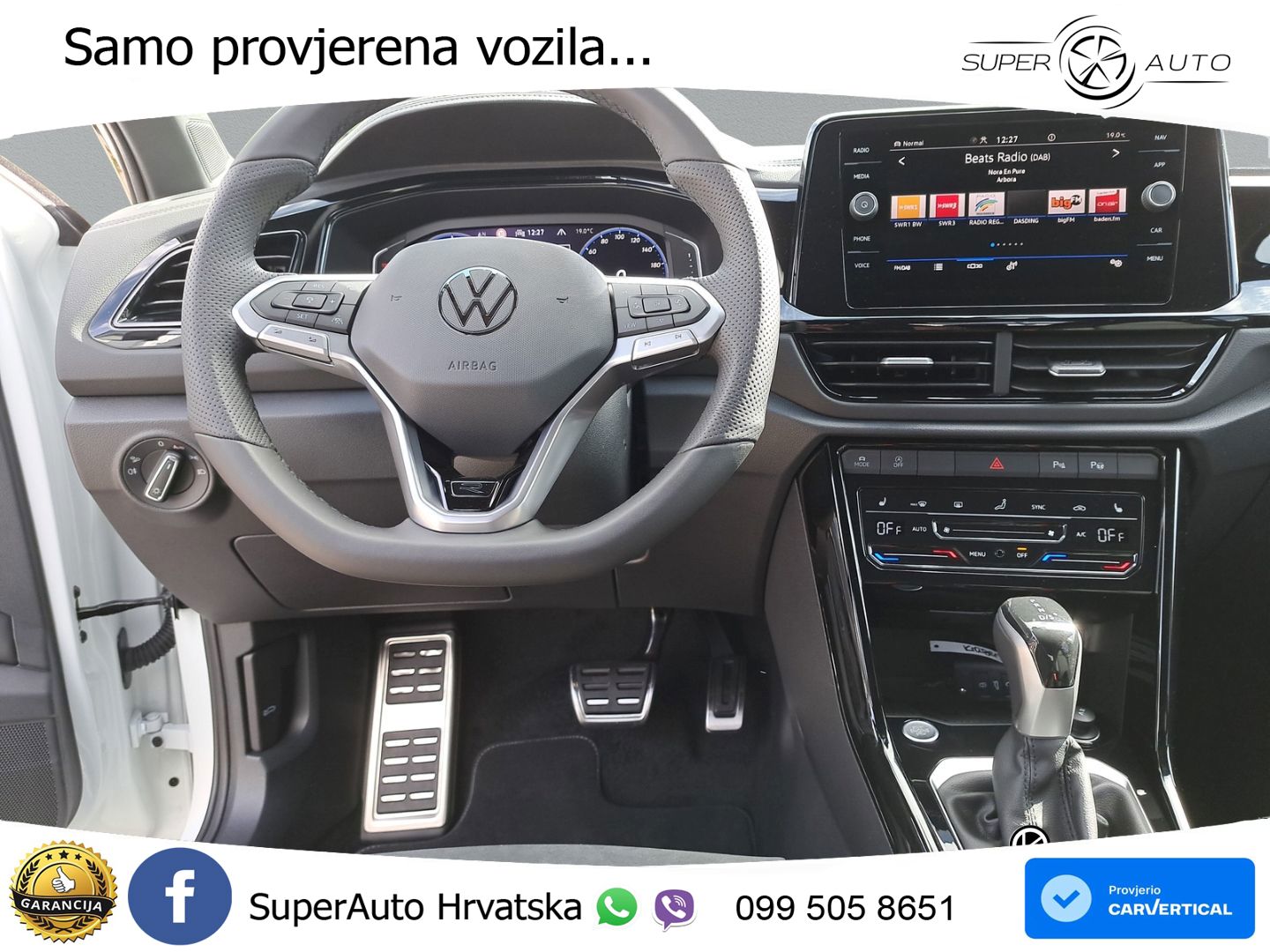 Volkswagen T-Roc 1.5 TSI (150 KS) DSG MATRIX+GR SJED+KAM