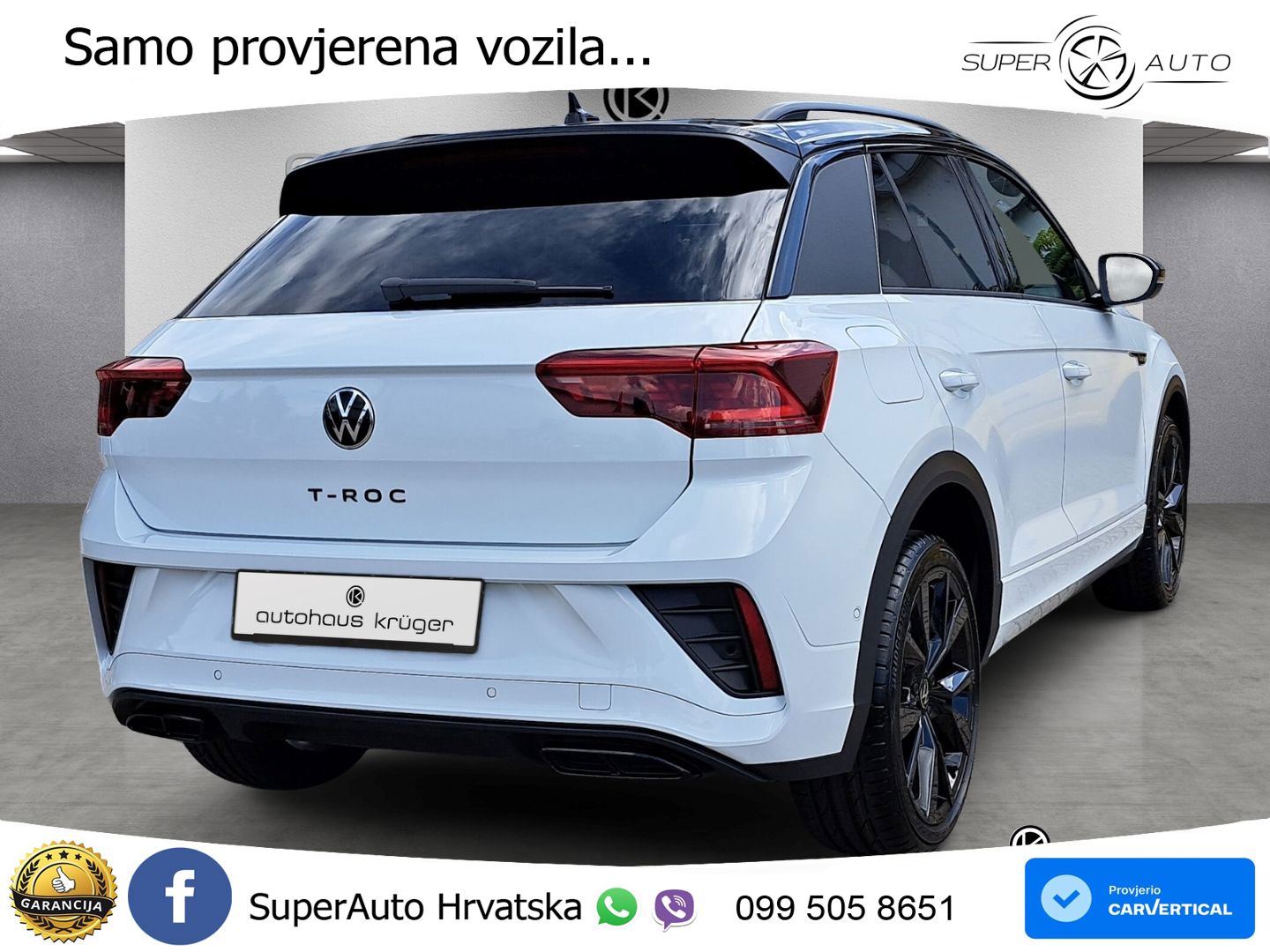 Volkswagen T-Roc 1.5 TSI (150 KS) DSG MATRIX+GR SJED+KAM