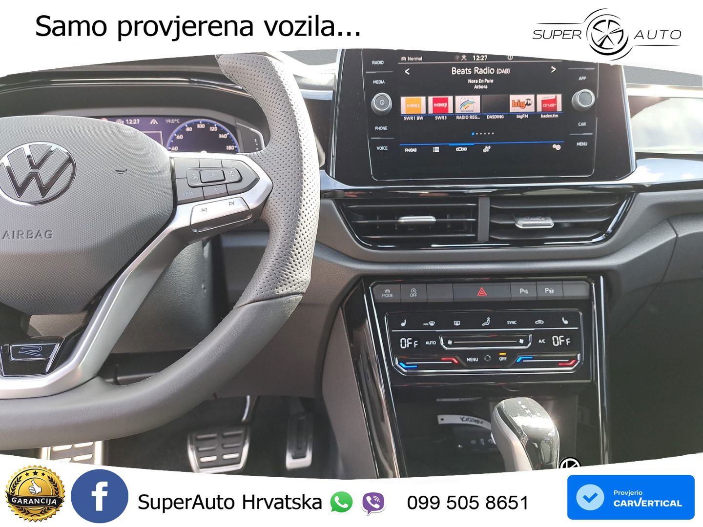 Volkswagen T-Roc 1.5 TSI (150 KS) DSG MATRIX+GR SJED+KAM