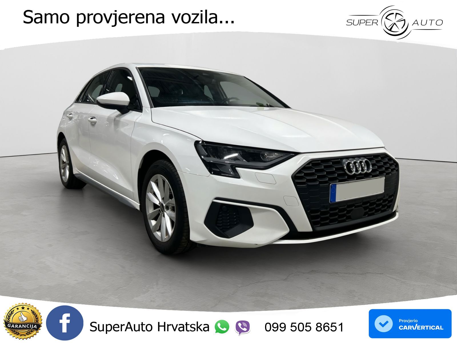 Audi A3 35 TFSI (150 KS) LED+GR SJED+ACC