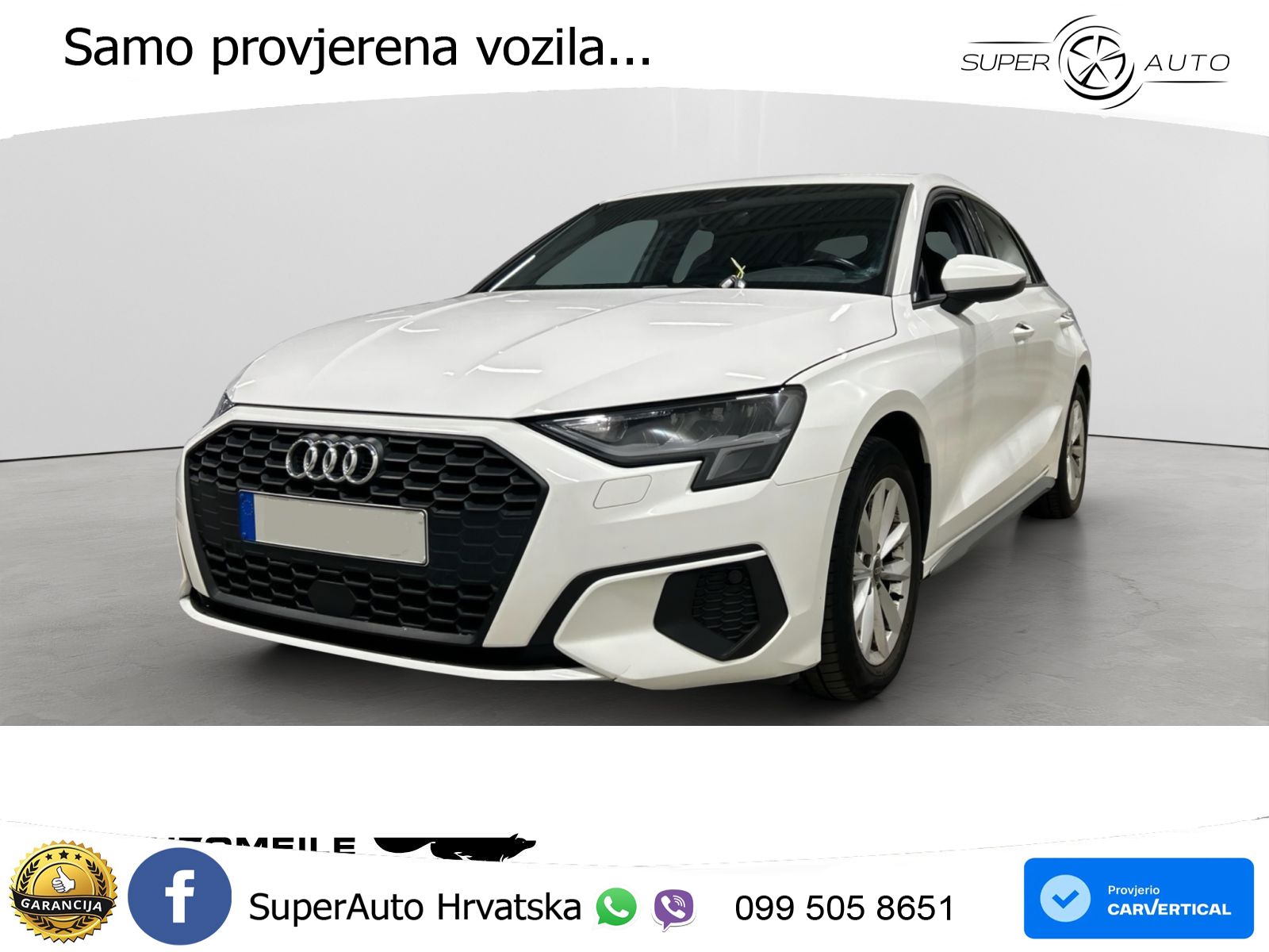 Audi A3 35 TFSI (150 KS) LED+GR SJED+ACC