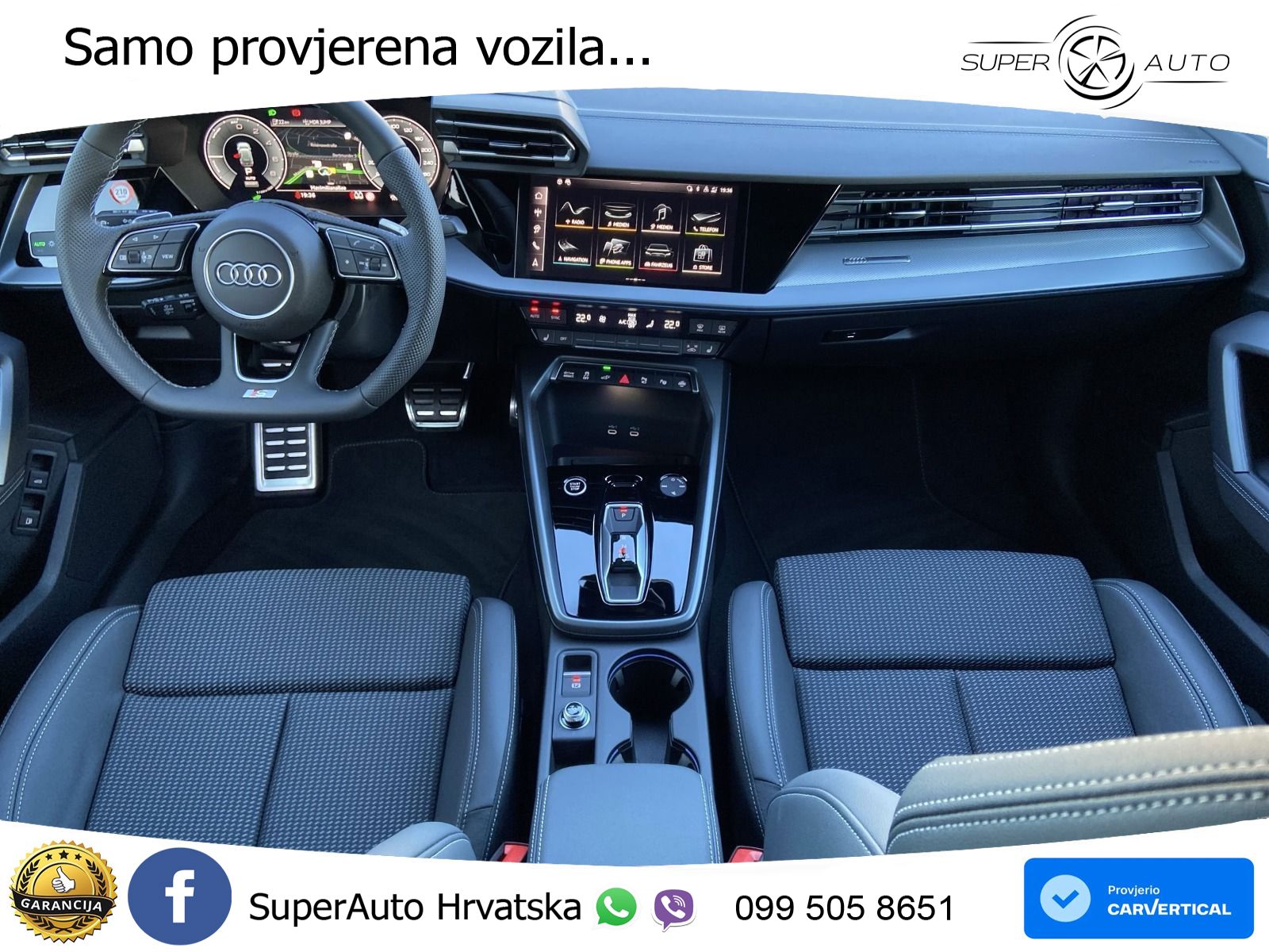 Audi A3 Sportback 40 TFSI e (204 KS) Plug-in Hybrid S tronic S line LED+GR SJED+ACC