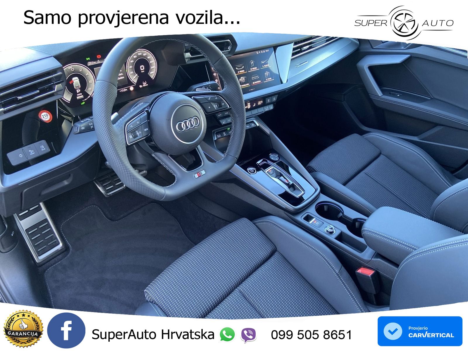 Audi A3 Sportback 40 TFSI e (204 KS) Plug-in Hybrid S tronic S line LED+GR SJED+ACC