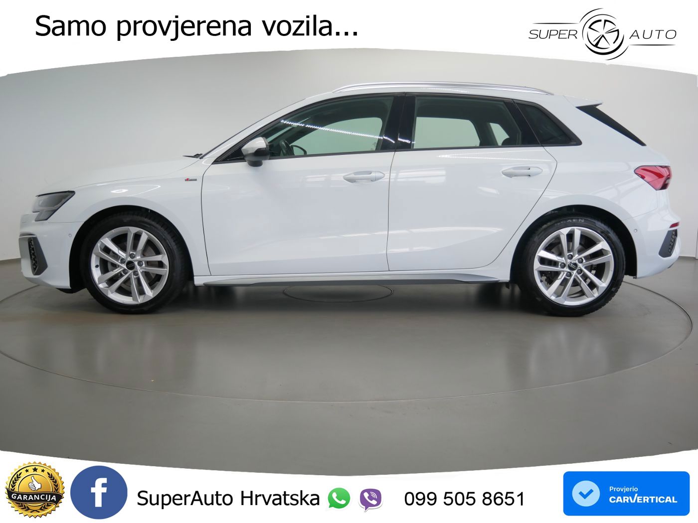 Audi A3 35 TDI (150 KS) S tronic S line