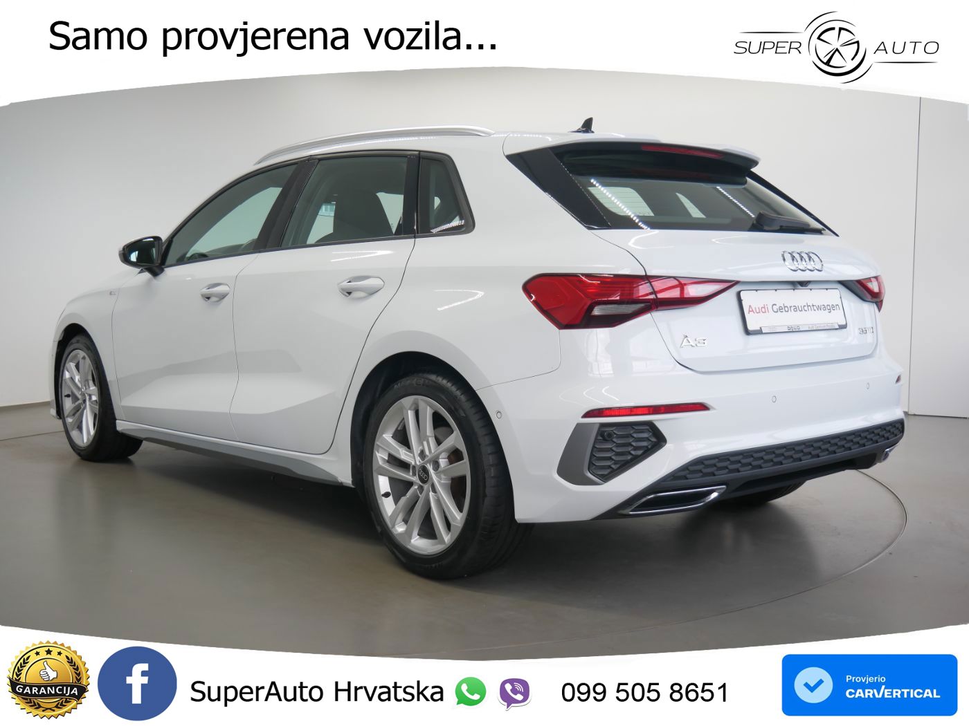 Audi A3 35 TDI (150 KS) S tronic S line