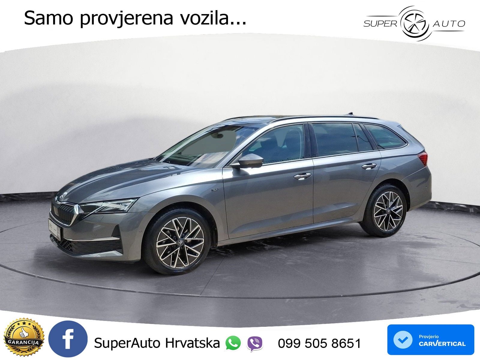 Škoda Octavia Combi 2.0 TDI (150 KS) DSG Selection ACC+HEAD+4xGR SJED+360+PANO