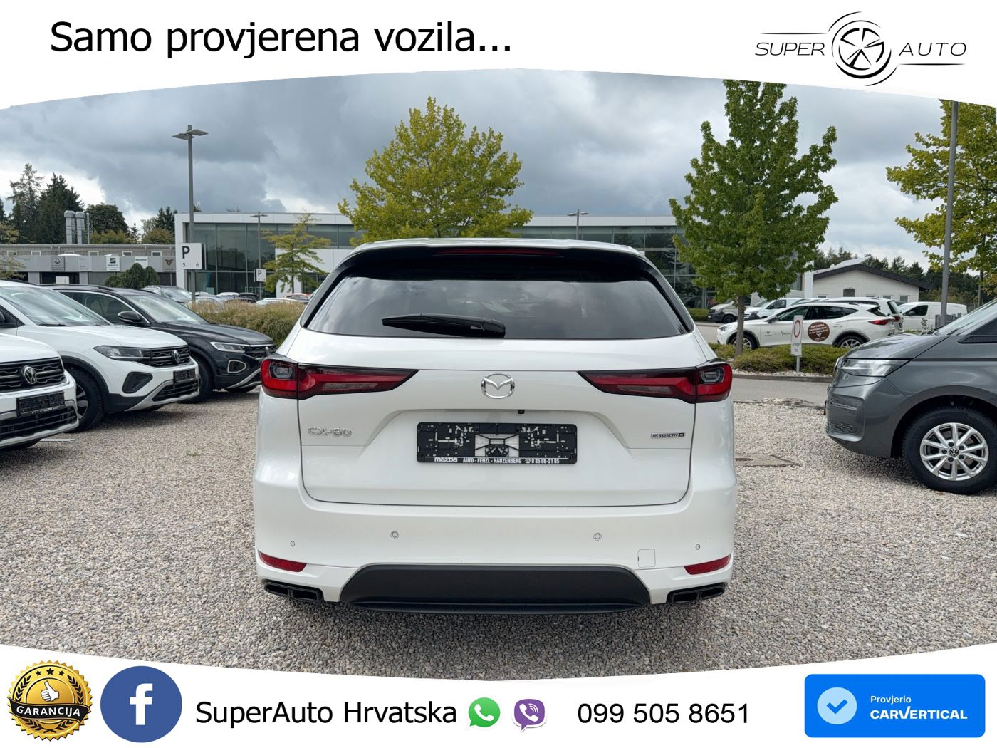 Mazda CX-60 3.3 e-Skyactiv D (200 KS) Automatic