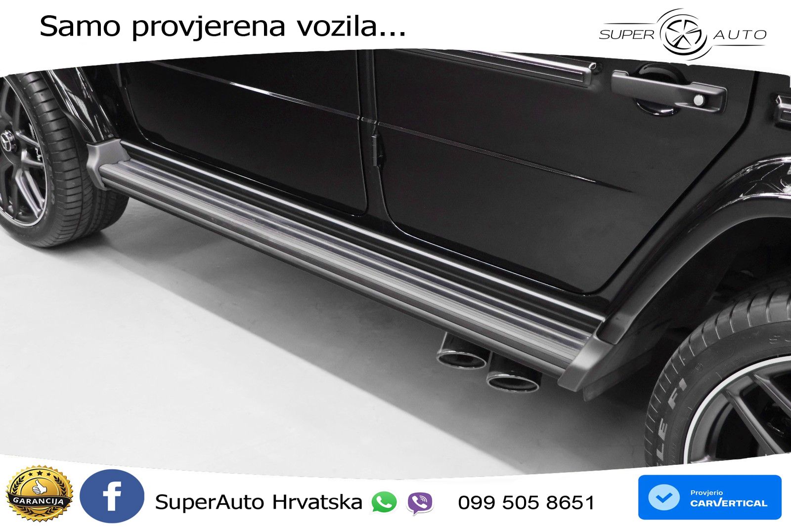 Mercedes AMG G 63 Long V8 (585 KS) 4MATIC 9G-TRONIC AMG SPEEDSHIFT TCT Manufaktur LED+GR SJED+ACC