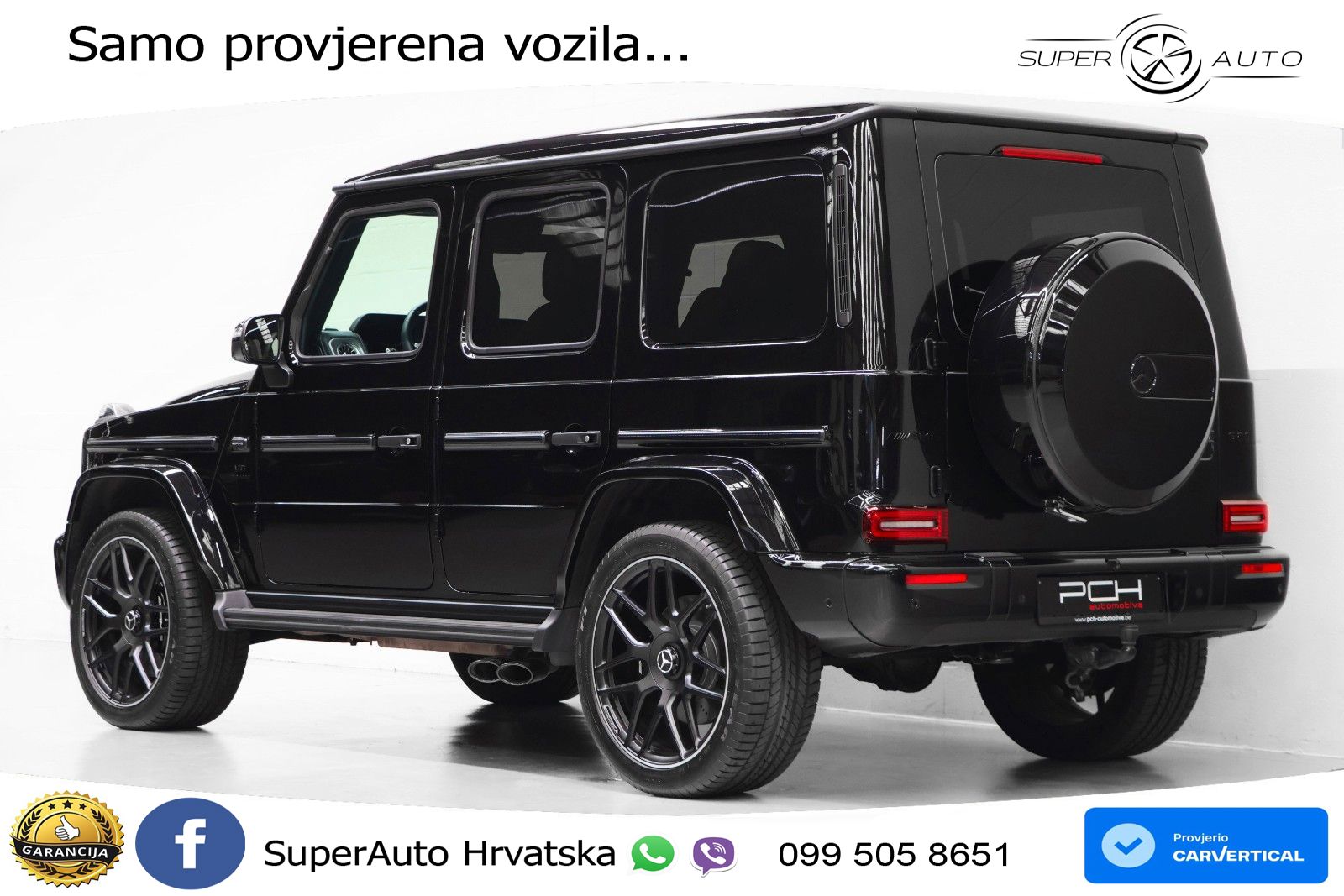 Mercedes AMG G 63 Long V8 (585 KS) 4MATIC 9G-TRONIC AMG SPEEDSHIFT TCT Manufaktur LED+GR SJED+ACC