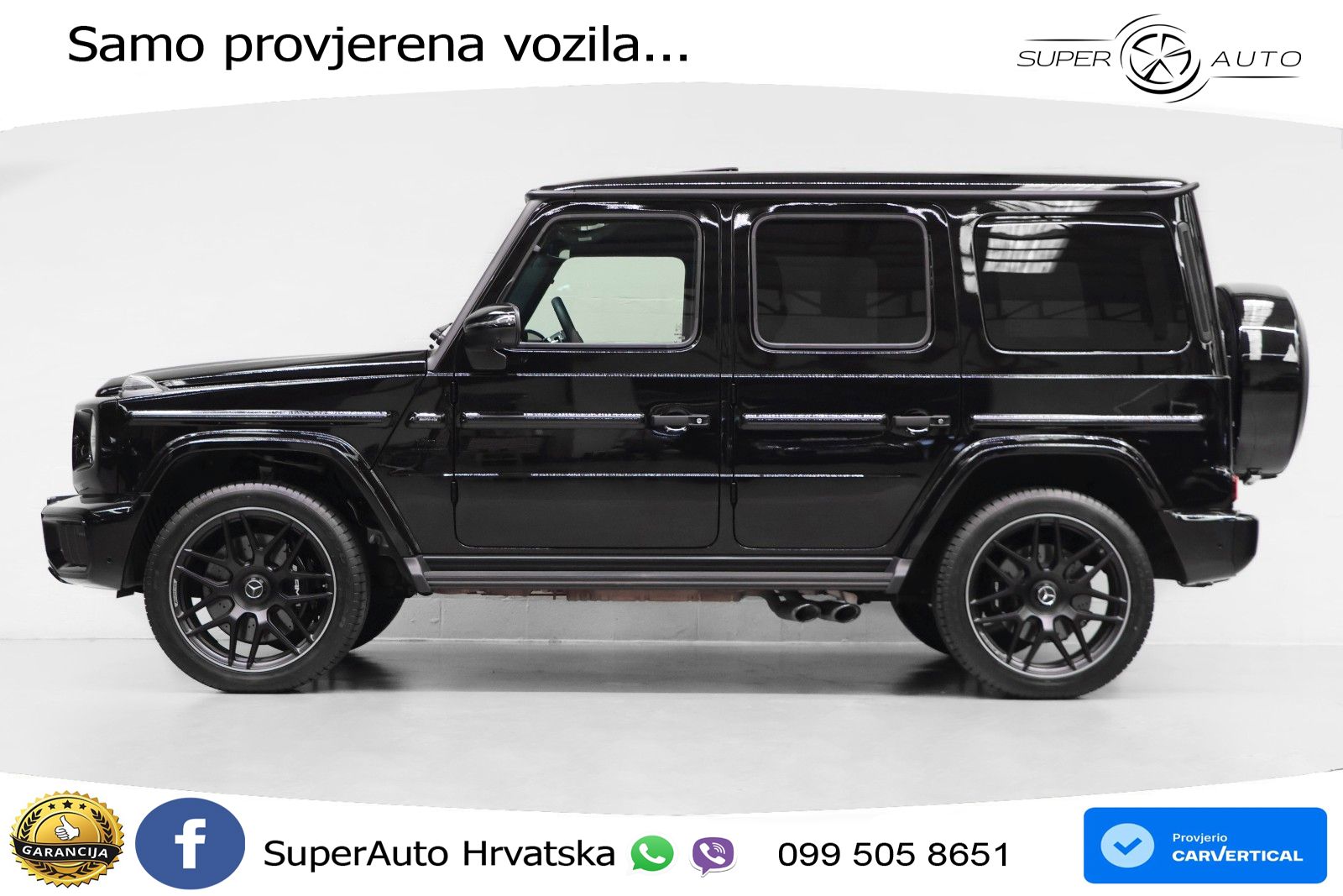 Mercedes AMG G 63 Long V8 (585 KS) 4MATIC 9G-TRONIC AMG SPEEDSHIFT TCT Manufaktur LED+GR SJED+ACC