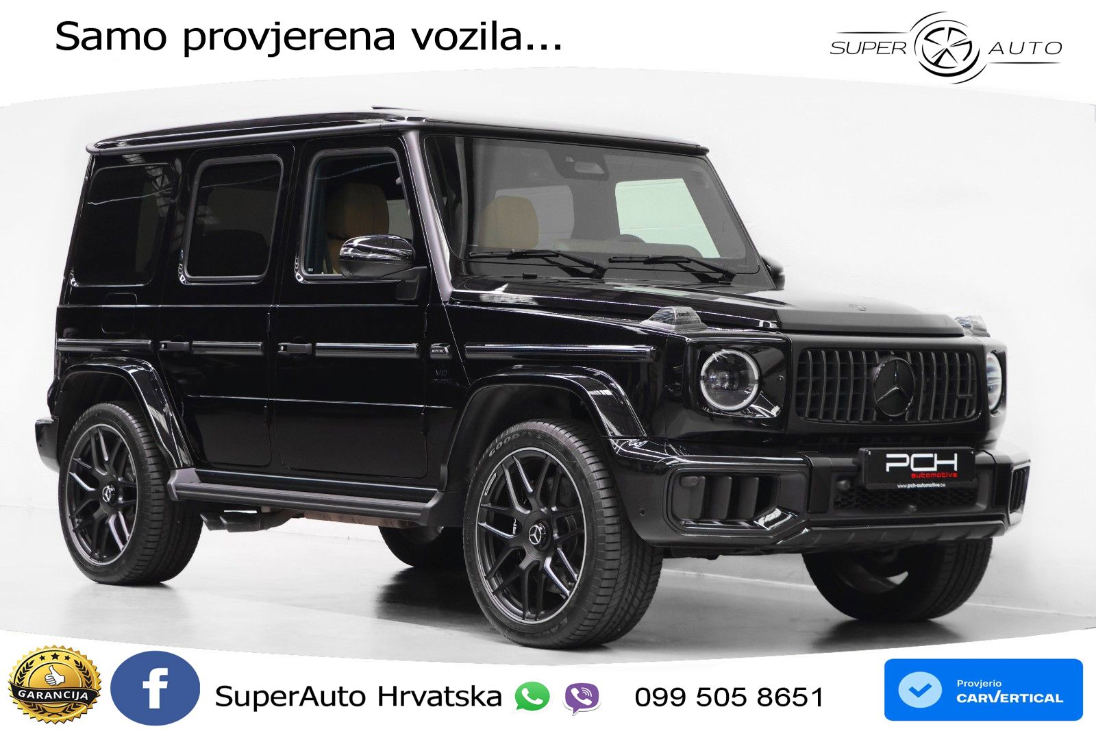 Mercedes AMG G 63 Long V8 (585 KS) 4MATIC 9G-TRONIC AMG SPEEDSHIFT TCT Manufaktur LED+GR SJED+ACC